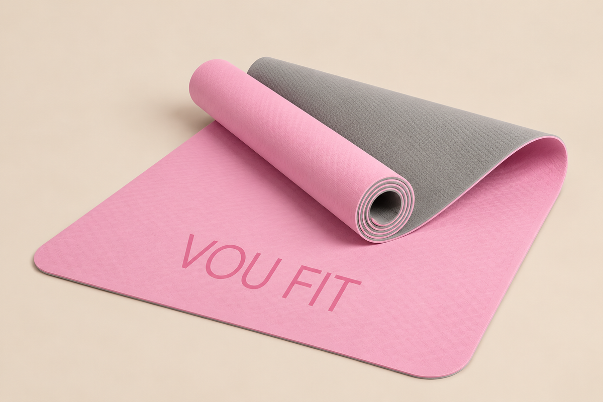 Mat De Yoga Regular Rosado