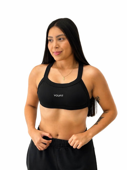 Top Strapless Negro