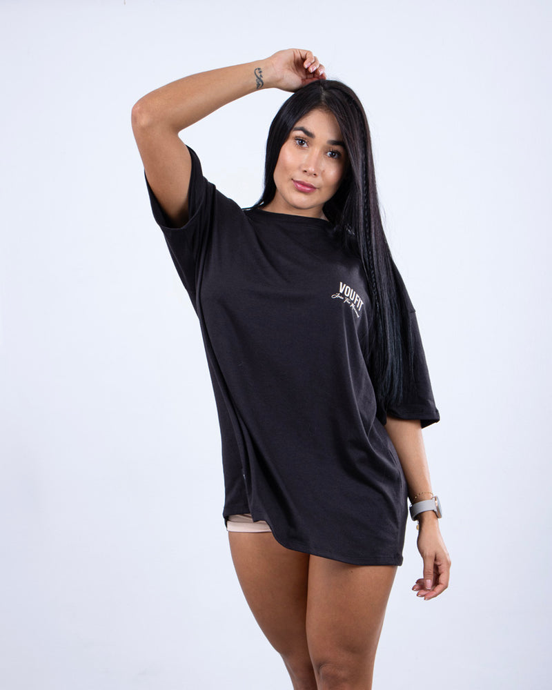 Camiseta Oversized Dark Negra