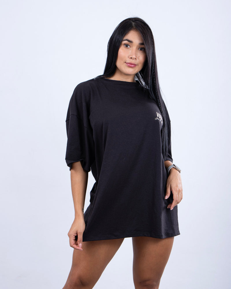 Camiseta Oversized Negra