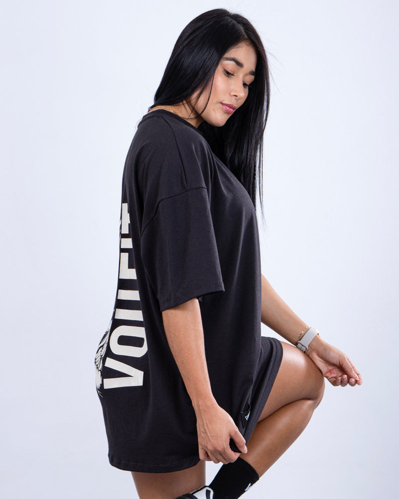 Camiseta Oversized Negra