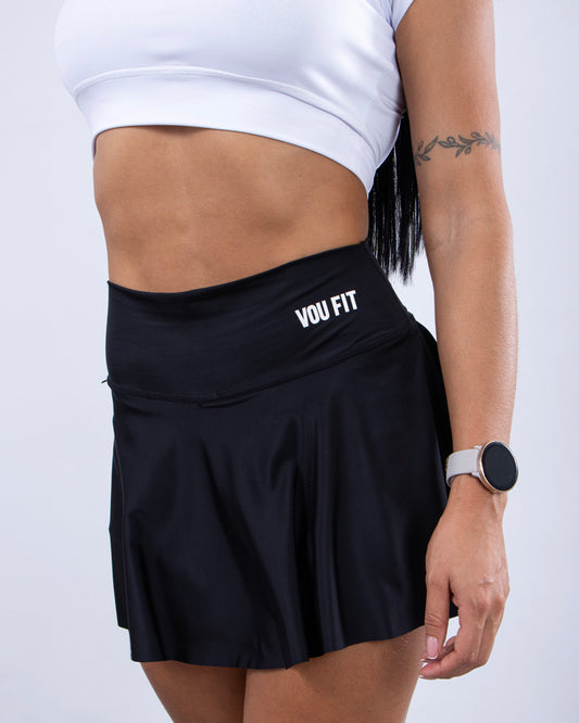 Falda Short Negra