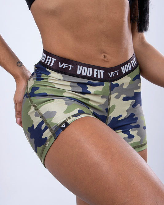 Short Banda Camuflado