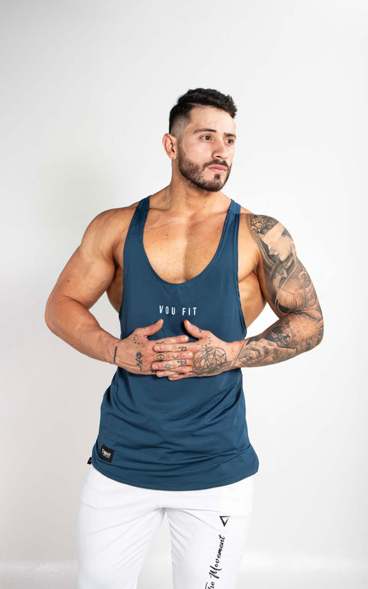 Camisilla Hercules Azul Petroleo