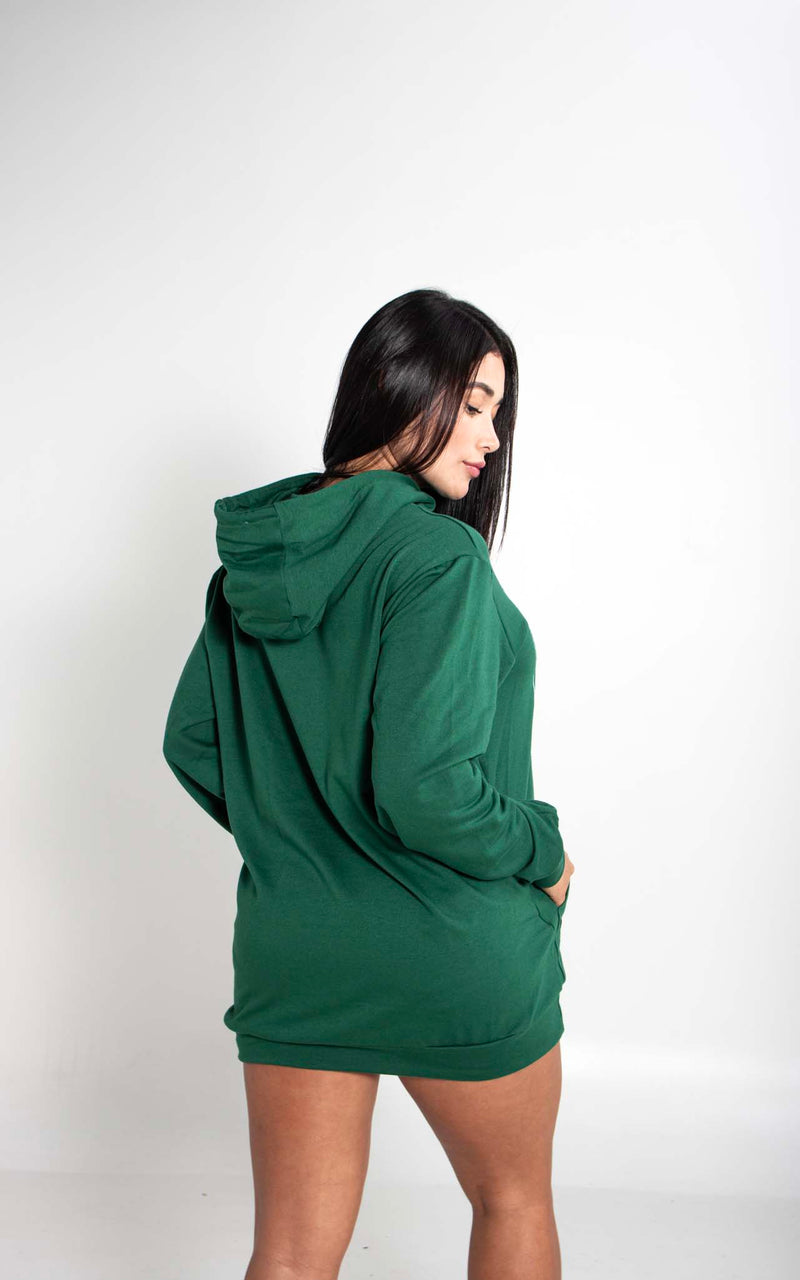 Hoodie Summer Forest Green