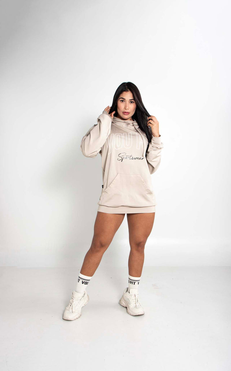 Hoodie Summer Beige