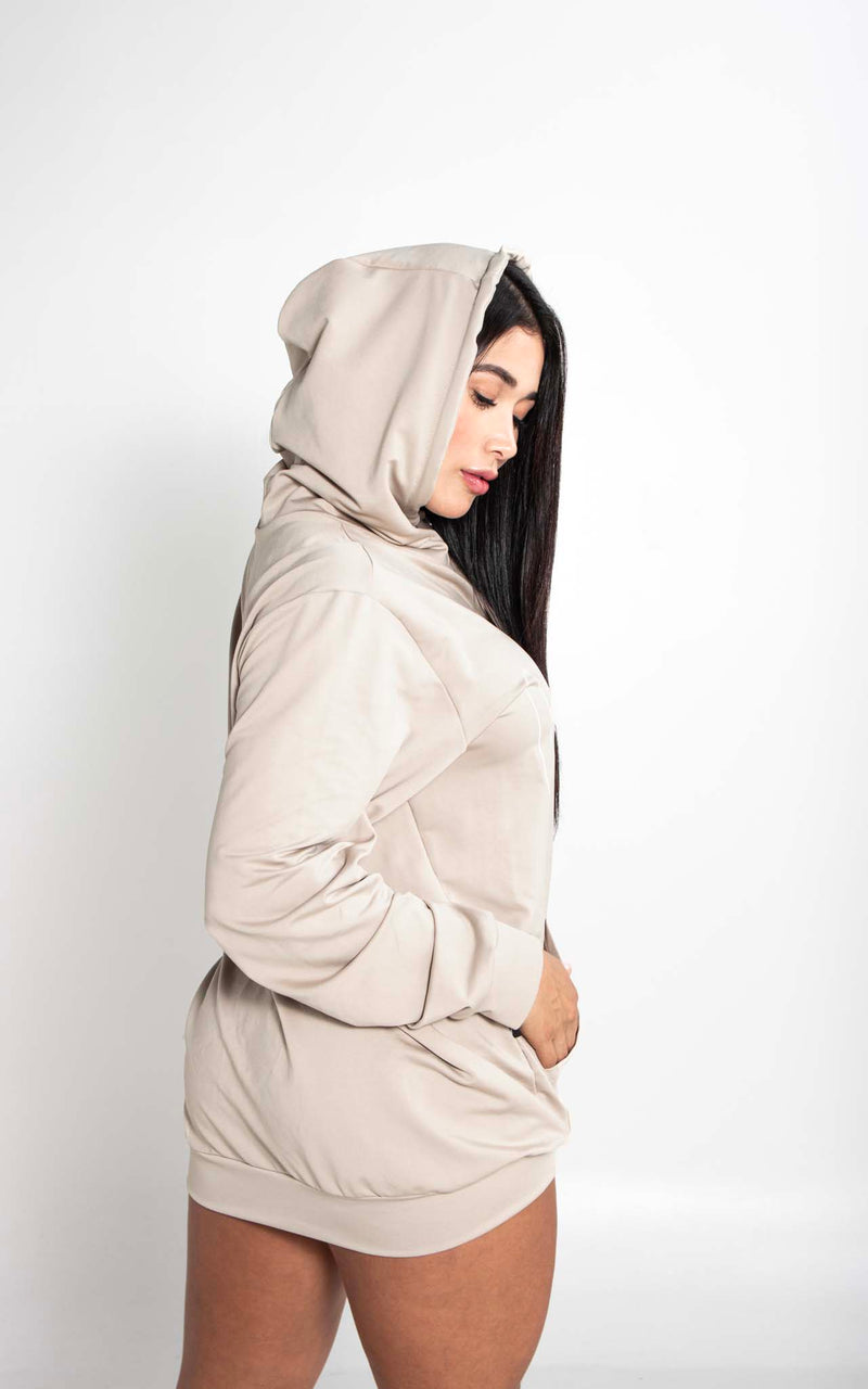 Hoodie Summer Beige