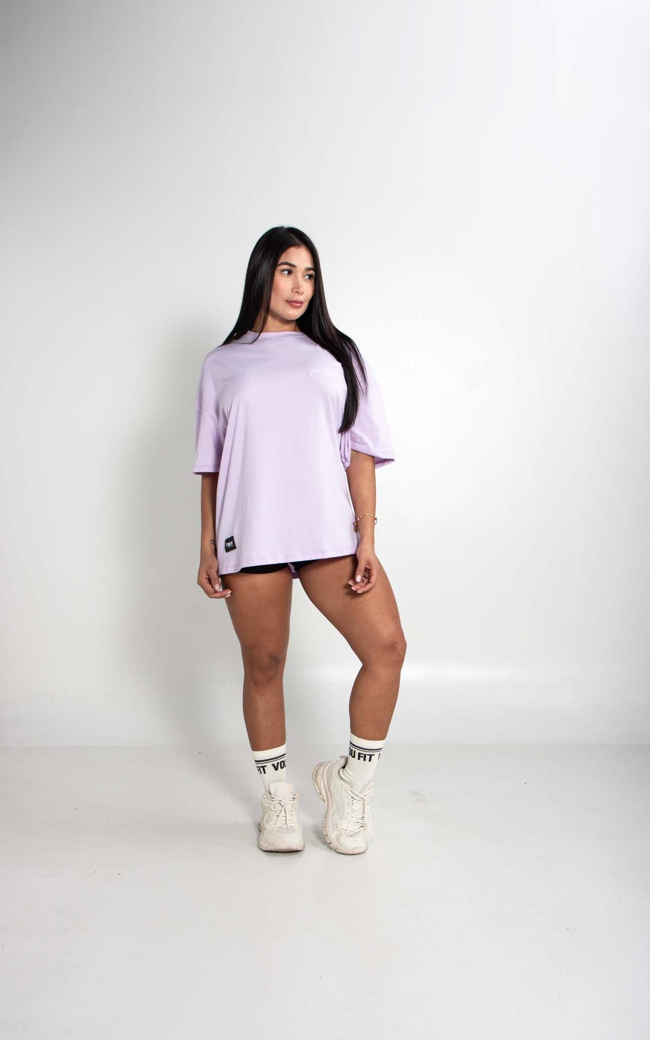 Camiseta Oversized Summer Lila