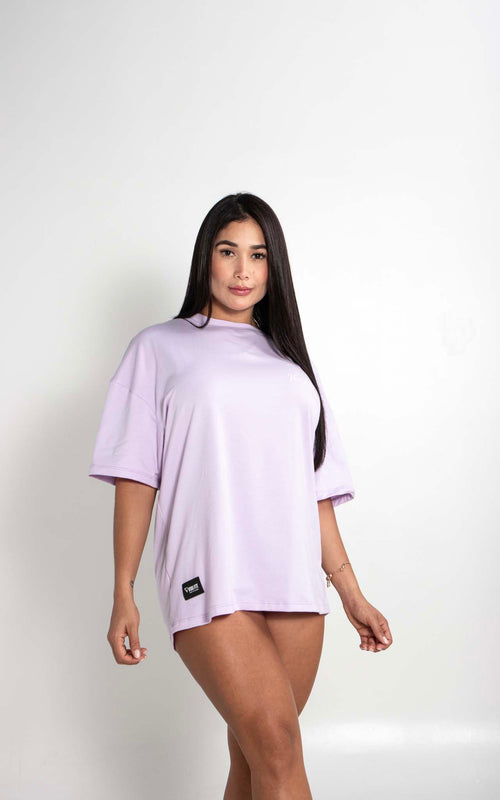 Camiseta Oversized Summer Lila