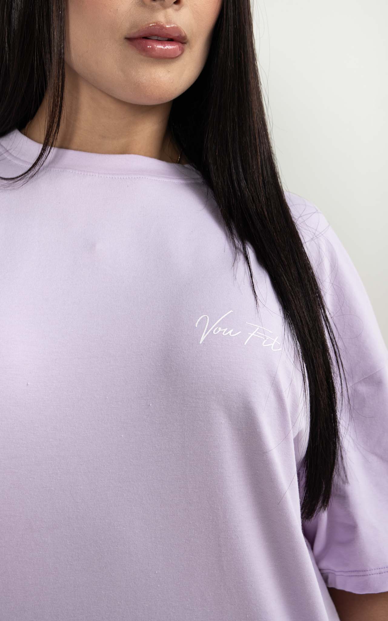 Camiseta Oversized Summer Lila
