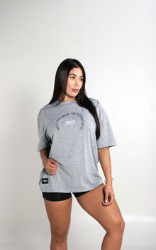  Camiseta Oversized Sport Gris Jaspe