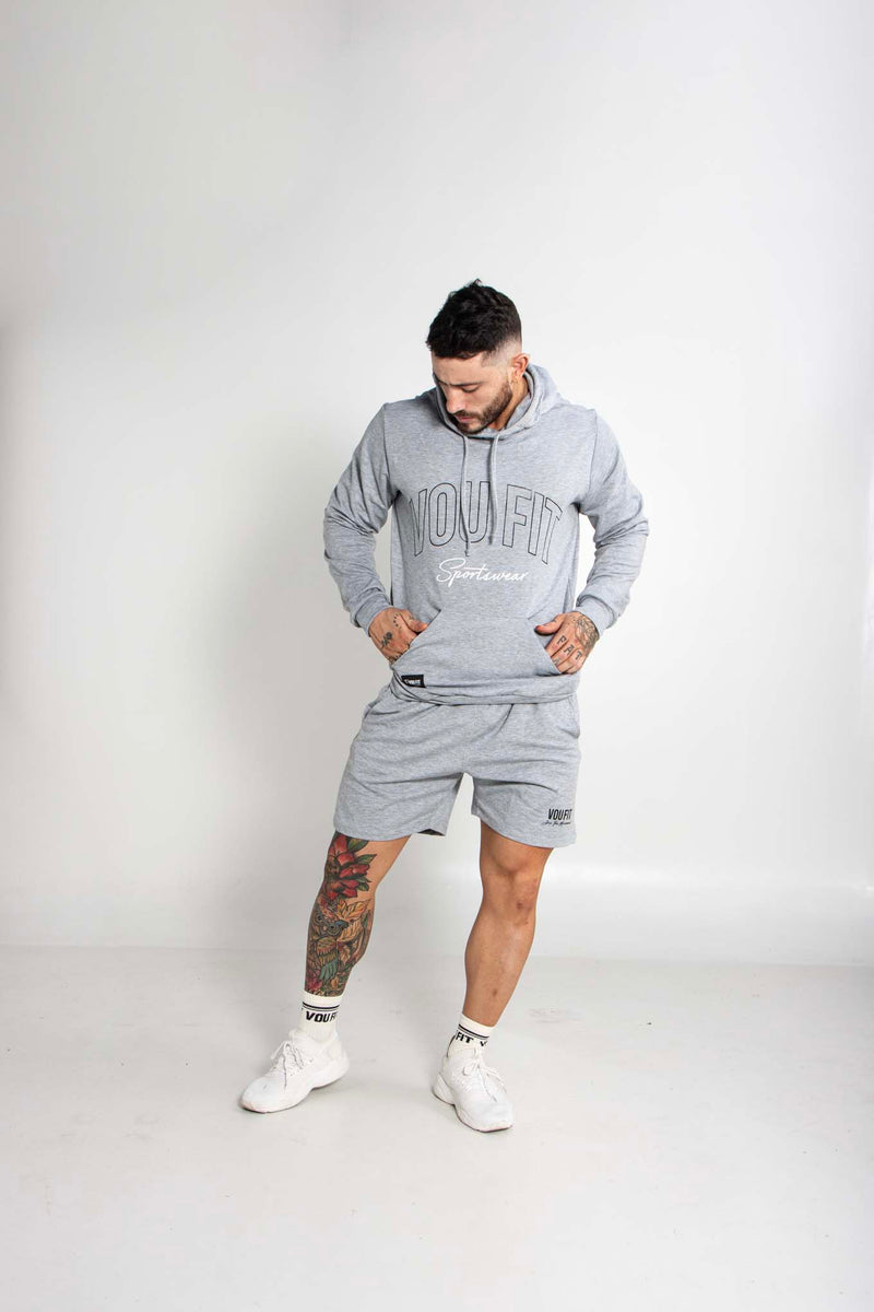 Hoodie Summer Gris Jaspe