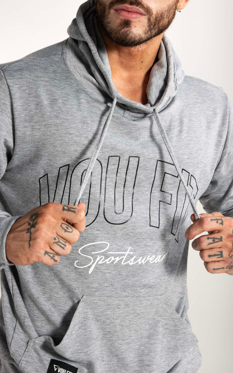 Hoodie Summer Gris Jaspe