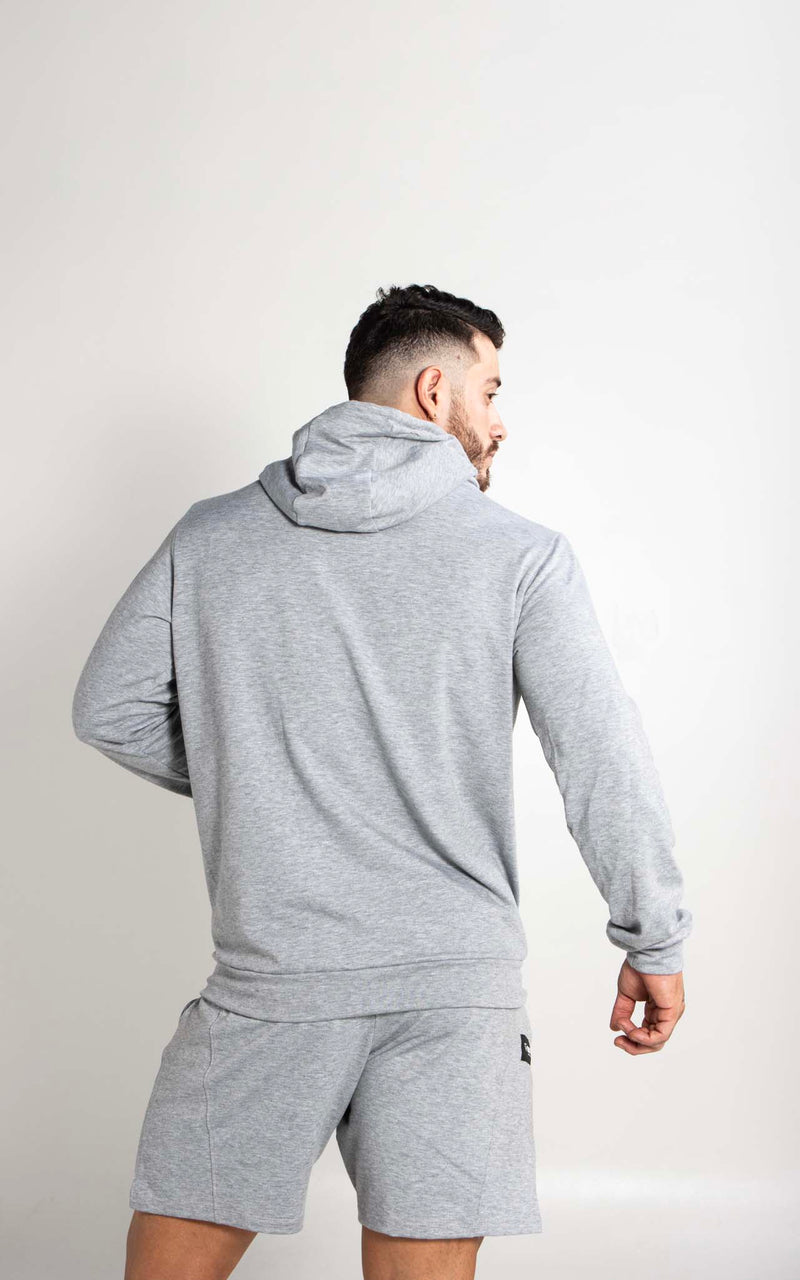 Hoodie Summer Gris Jaspe