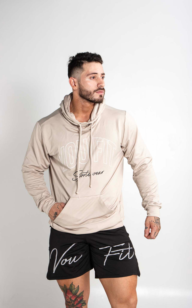 Hoodie Summer Beige