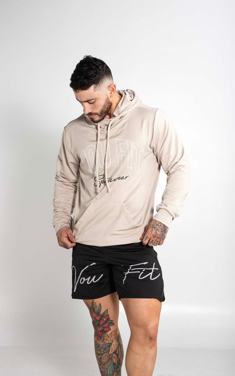 Hoodie Summer Beige