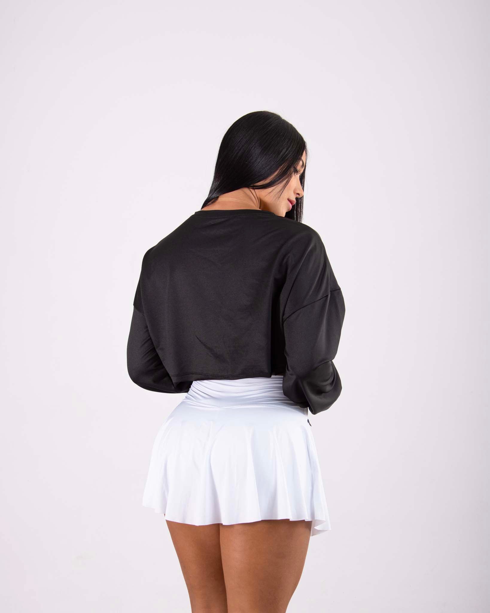 Falda Short Blanca - voufit