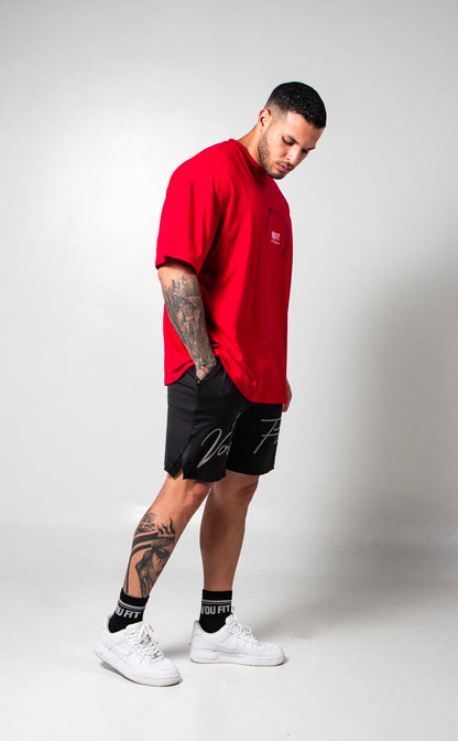 Camiseta Oversized Sport Roja