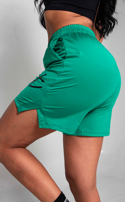 Pantaloneta Abertura Summer Esmeralda
