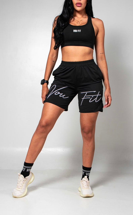Pantaloneta Abertura Summer Negro