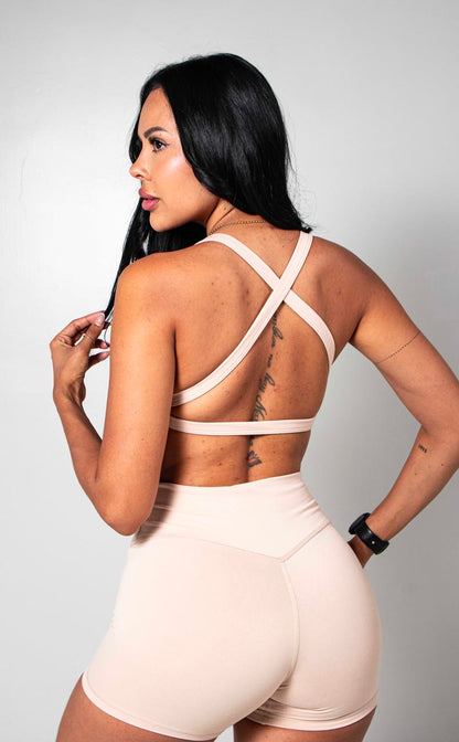 Top Strapless Beige