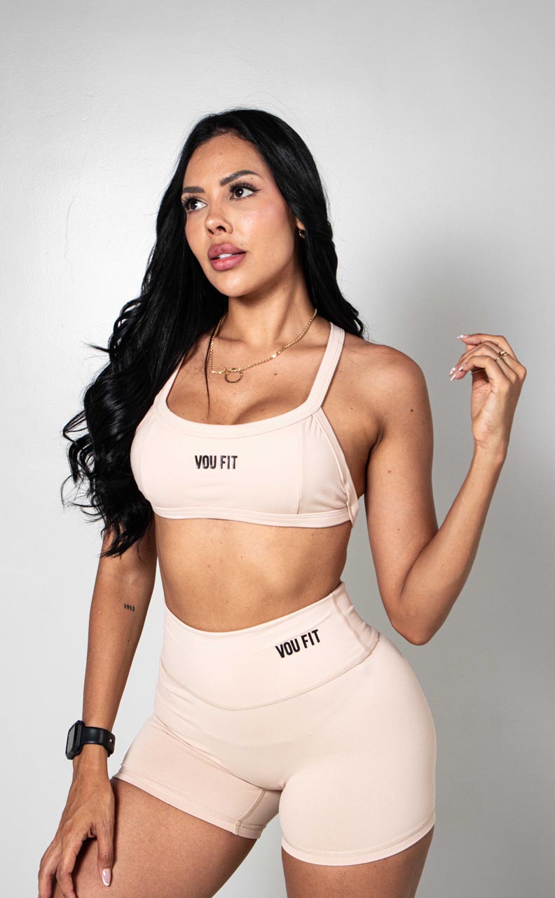 Top Strapless Beige