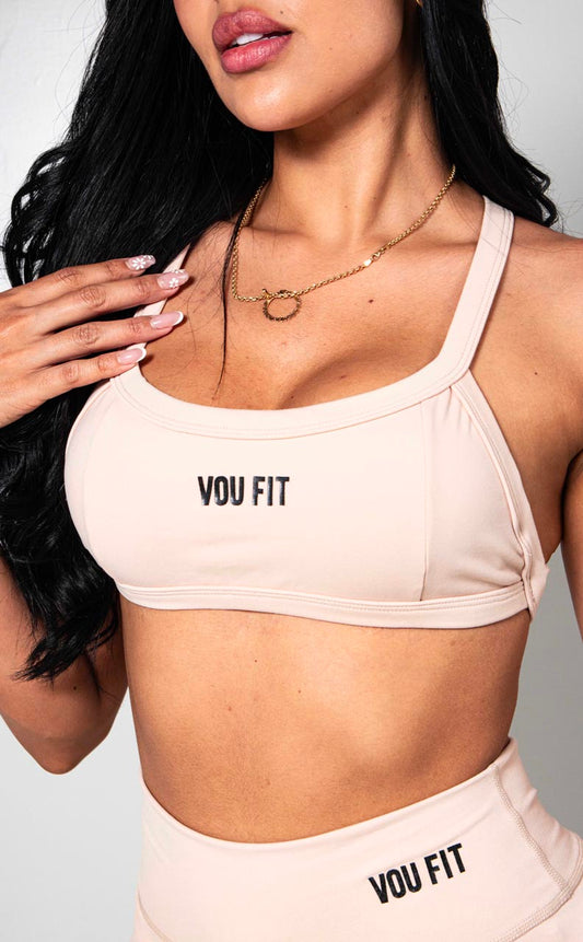 Top Strapless Beige