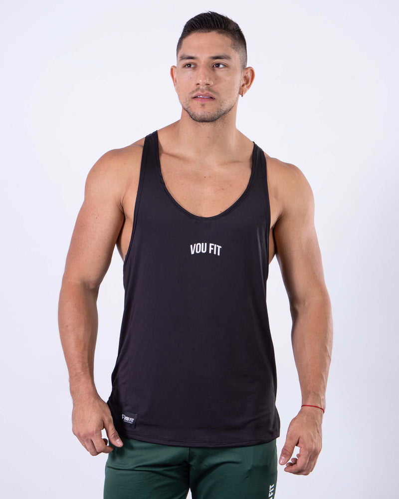 Camisilla Hercules Negra - voufit