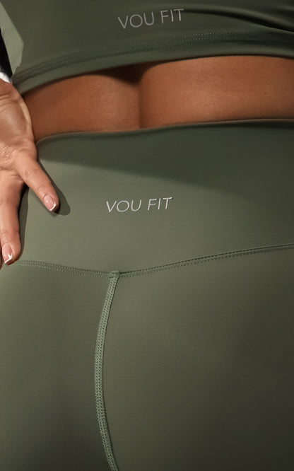 Leggin Orbe Verde militar