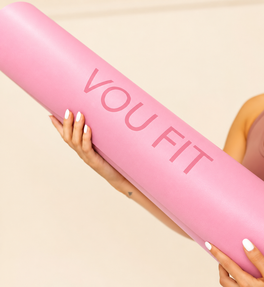 Mat De Yoga Luxury Rosado