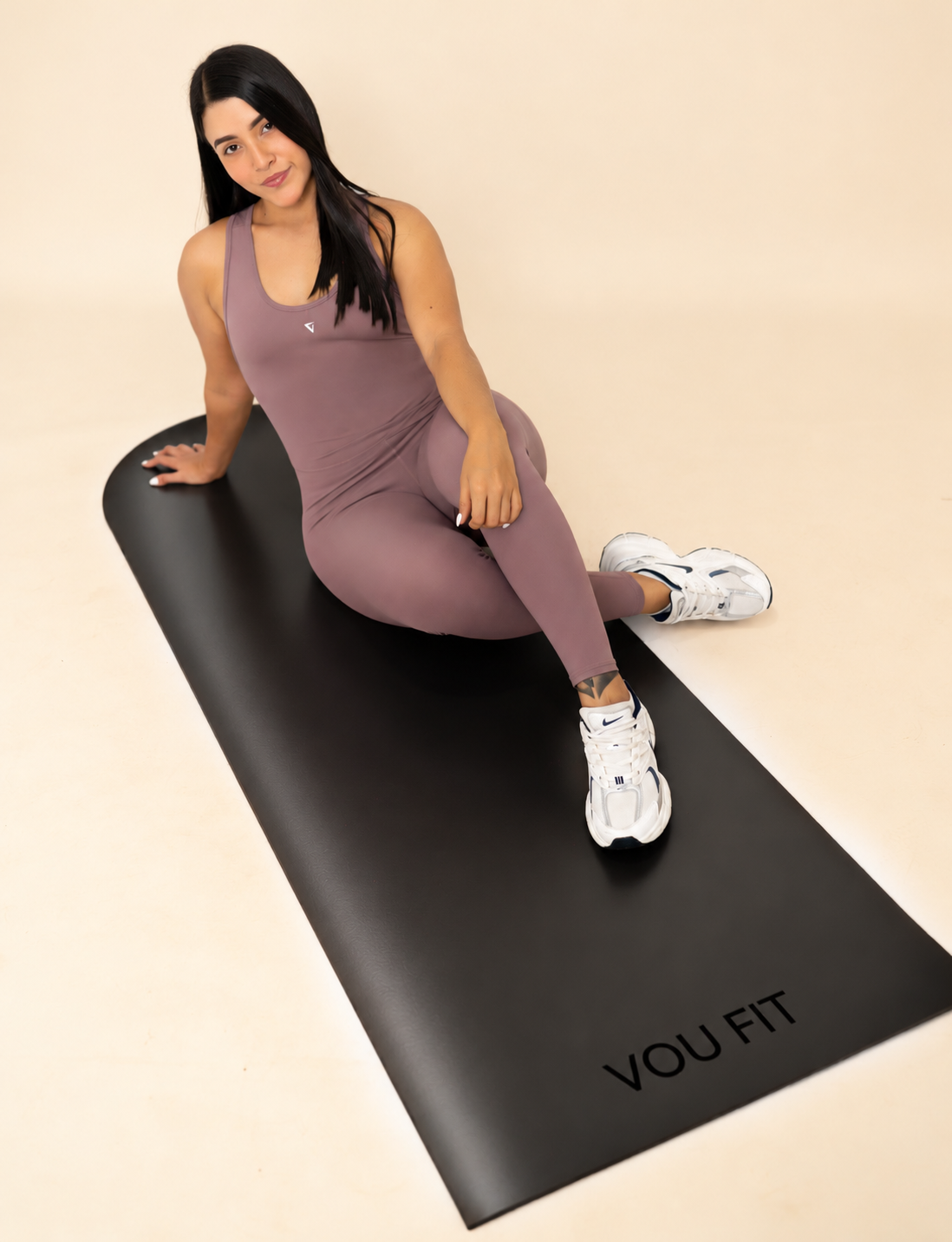 Mat De Yoga Luxury Negro