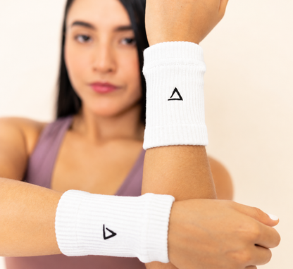 Muñequera Deportiva Blanco