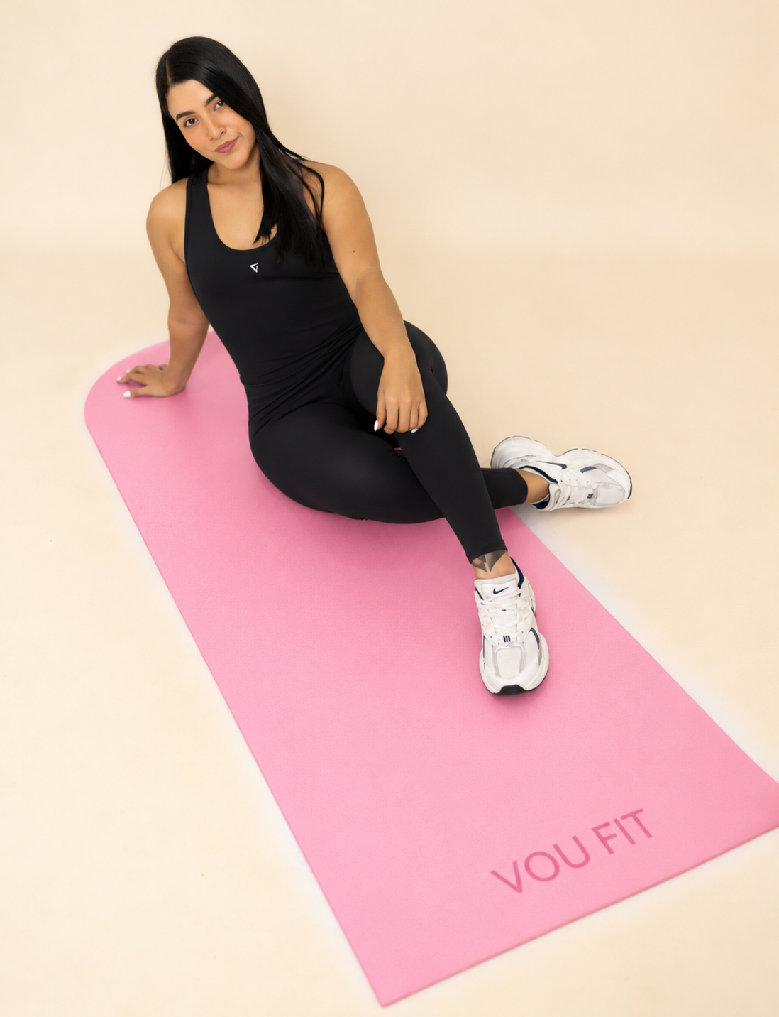 Mat De Yoga Luxury Rosado