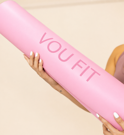 Mat De Yoga Regular Rosado
