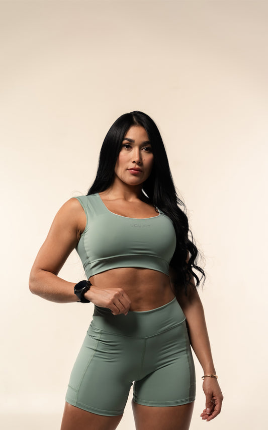 Crop Top Evo Menta
