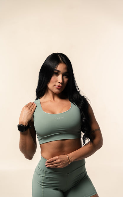 Crop Top Evo Menta