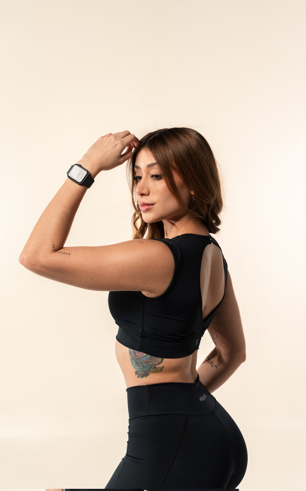 Crop Top Evo Negro
