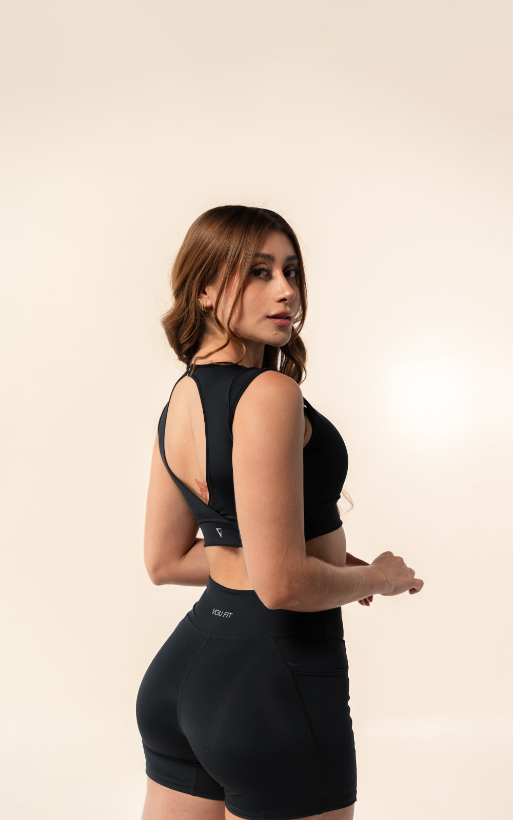 Crop Top Evo Negro