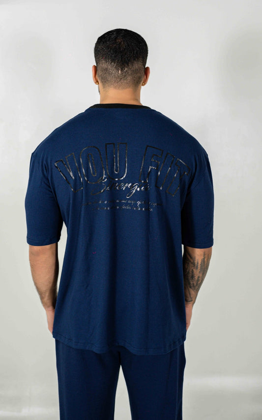 OVERSIZED BLAZE AZUL