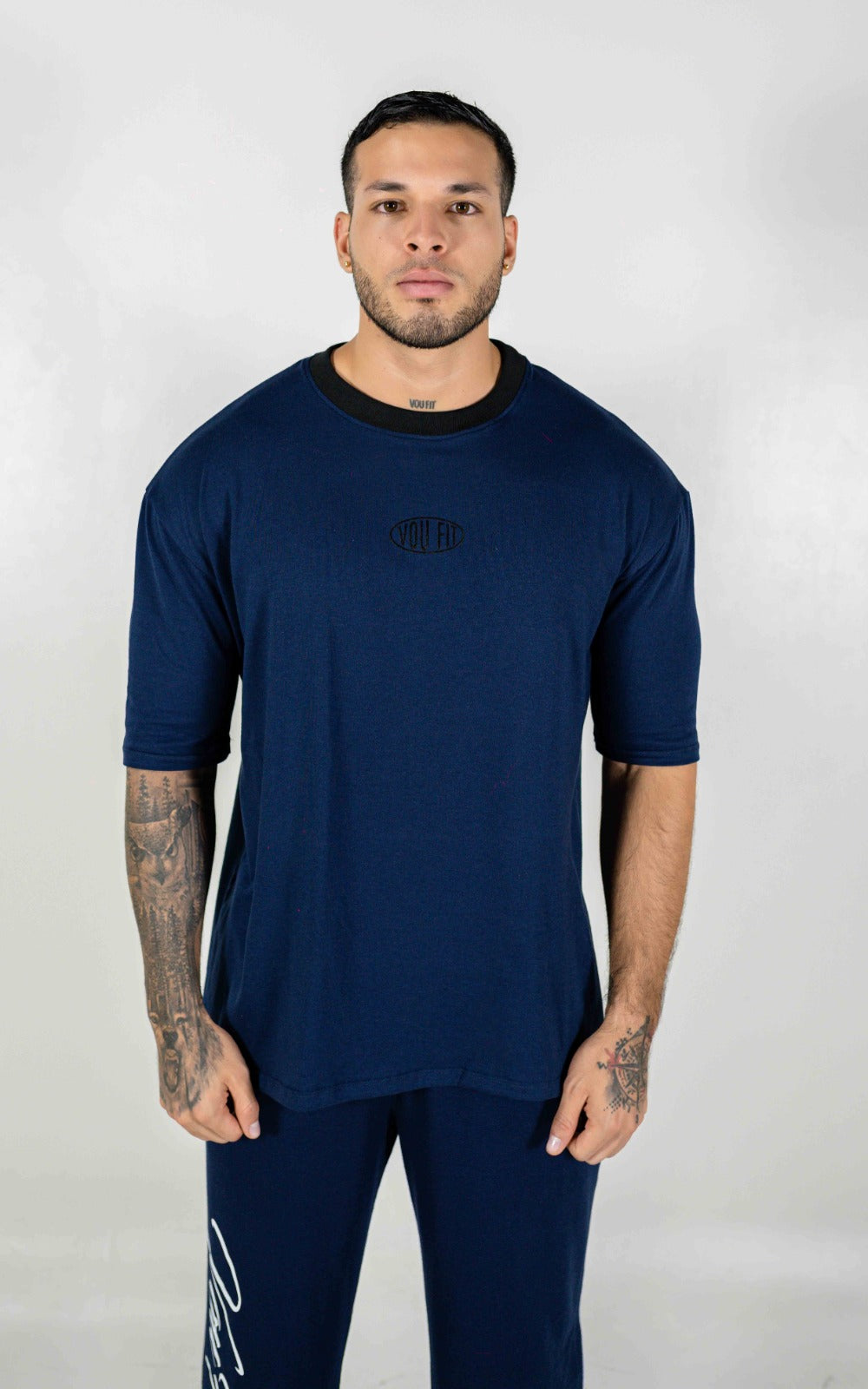 OVERSIZED BLAZE AZUL