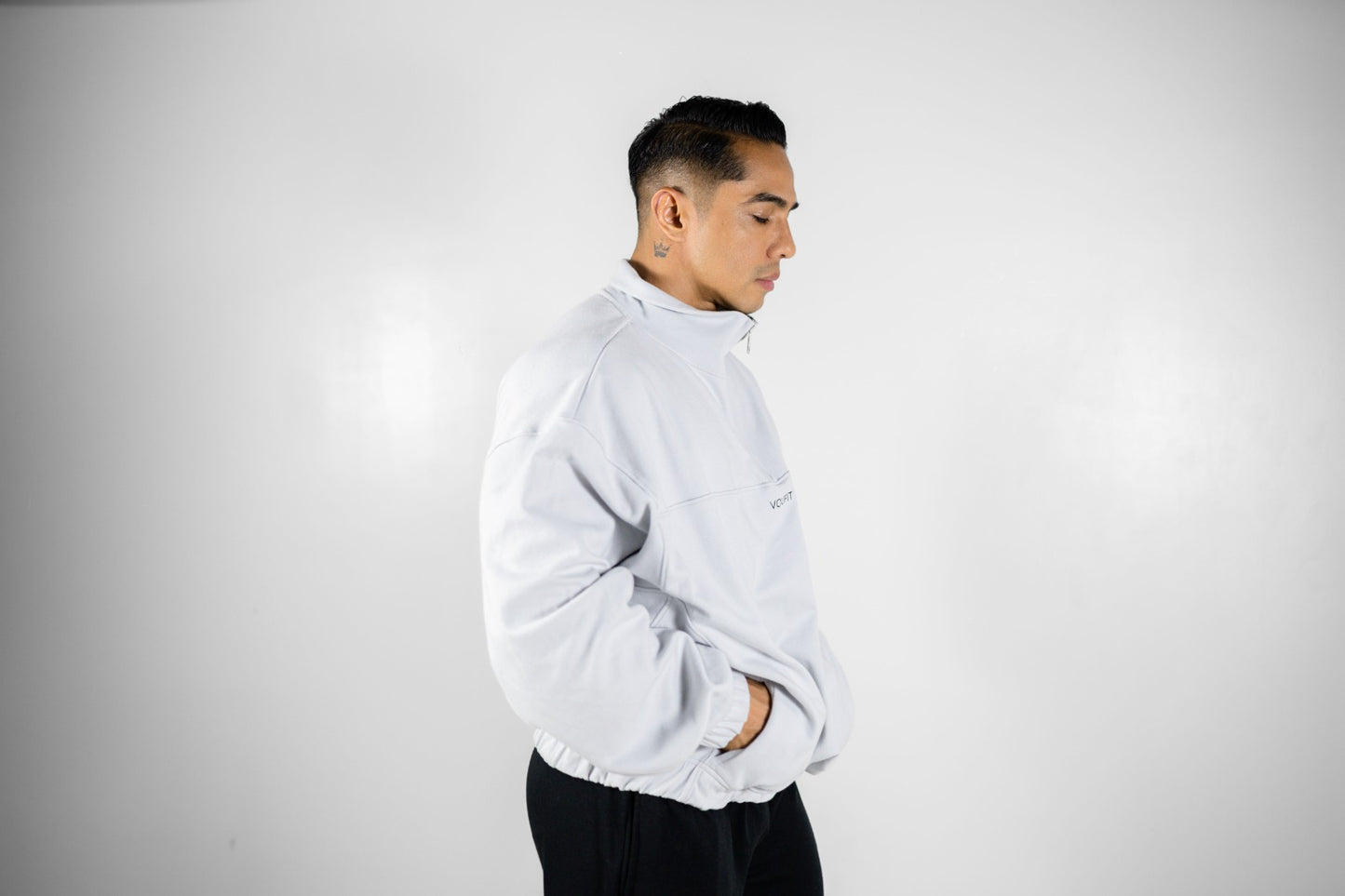 HOODIE BLITZ GRIS CLARO