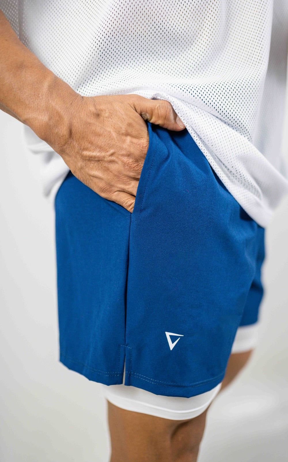 PANTALONETA FLEXIRUN AZUL