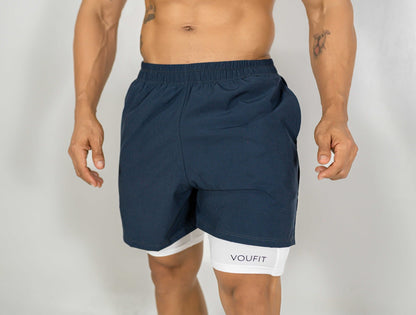 PANTALONETA FLEXIRUN GRIS OSCURO