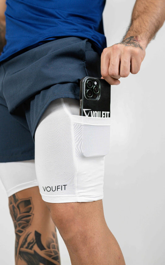PANTALONETA FLEXIRUN GRIS OSCURO