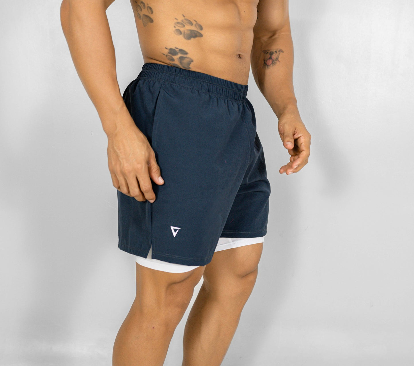 PANTALONETA FLEXIRUN GRIS OSCURO