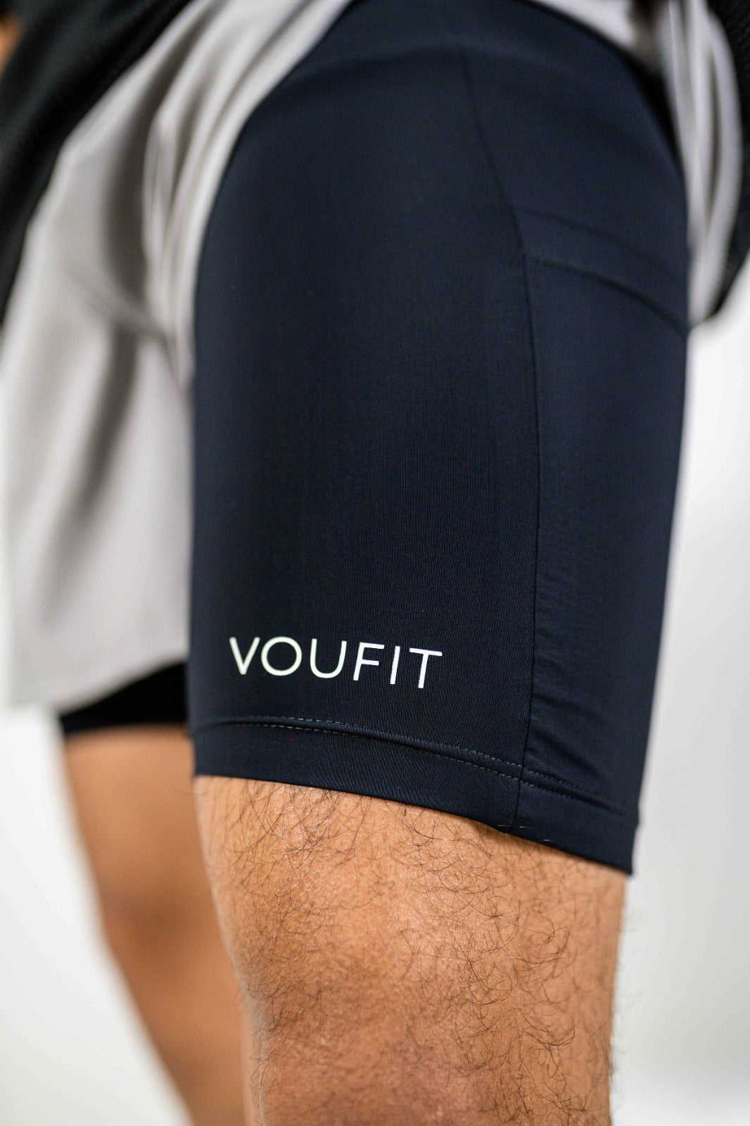 PANTALONETA FLEXI RUN GRIS CLARO