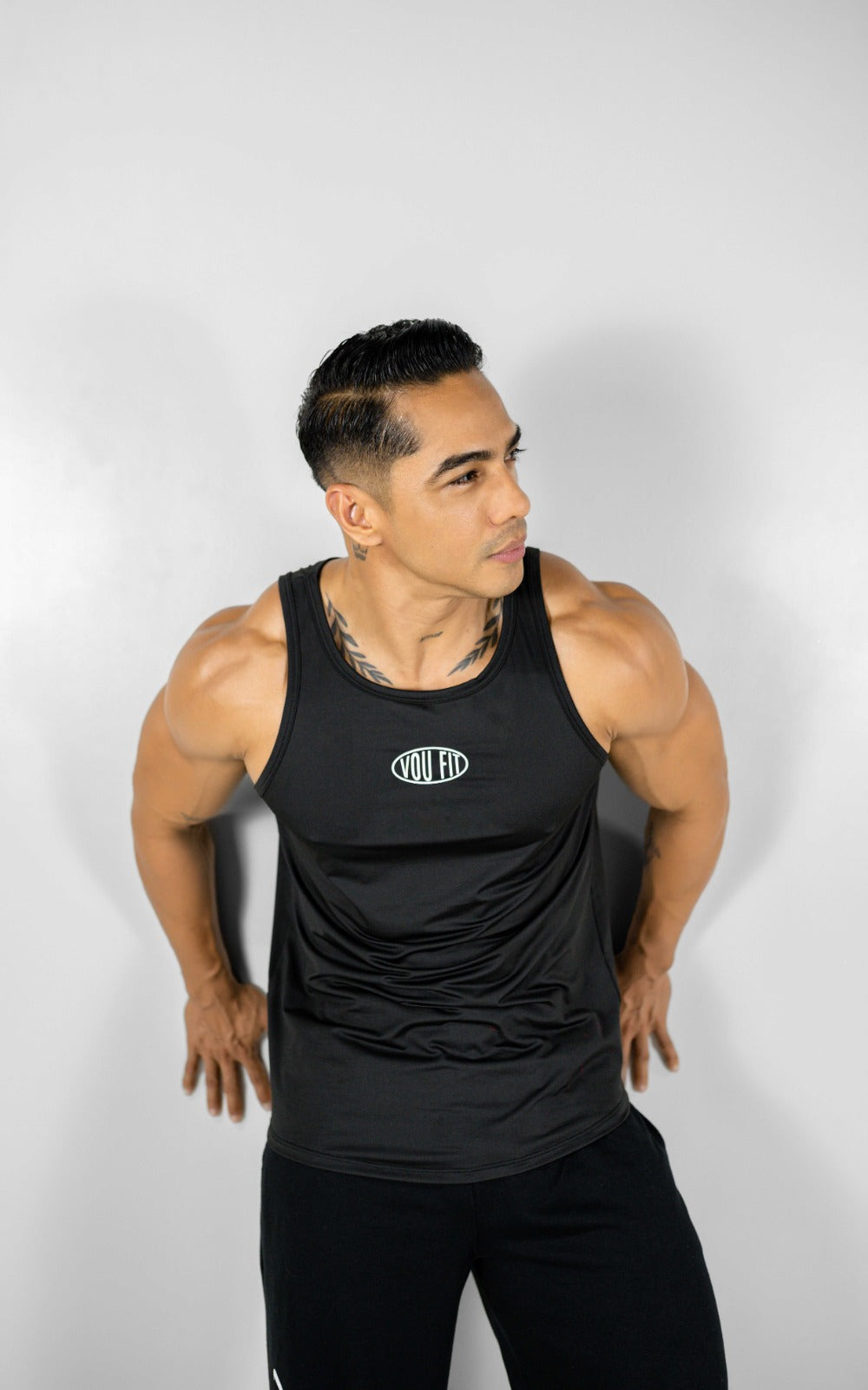 CAMISILLA ATHLETIC SYNERGY NEGRO