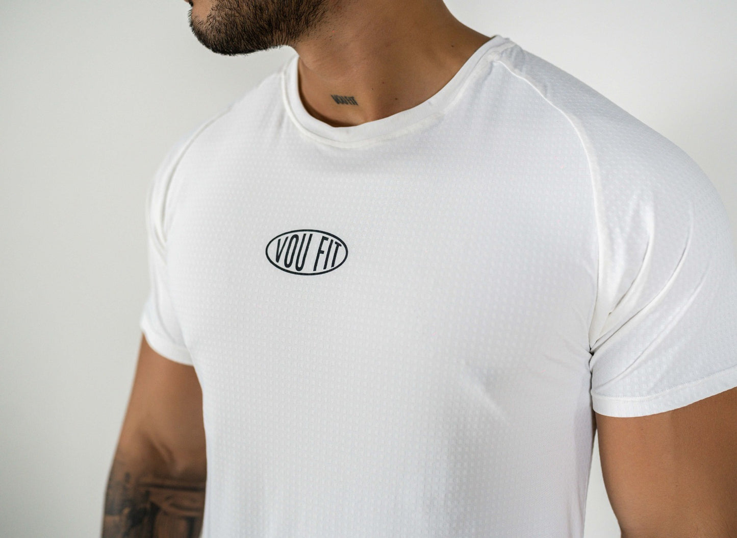 Camiseta Ranglan Sinergy Marfil