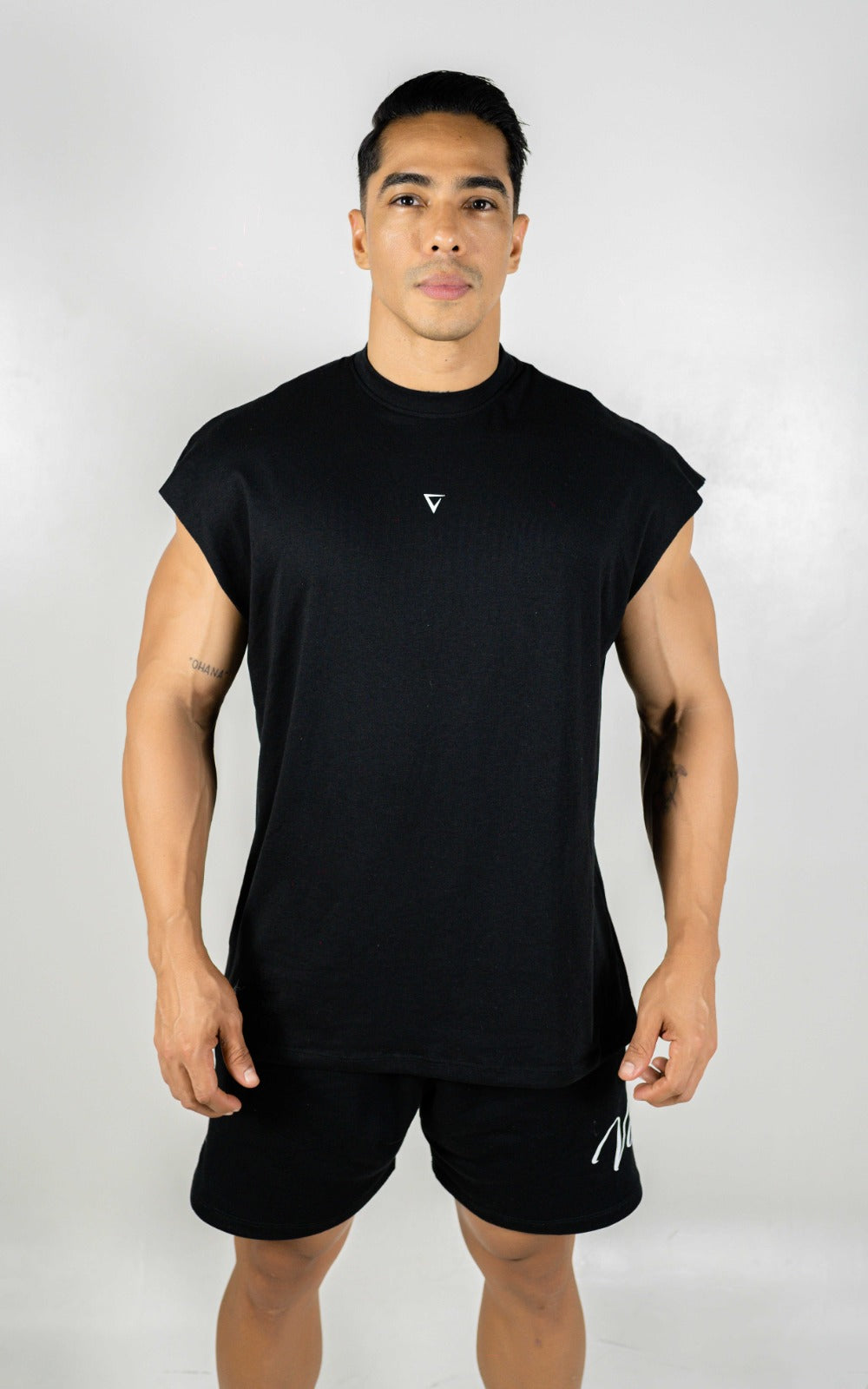Camisilla Thank Negra