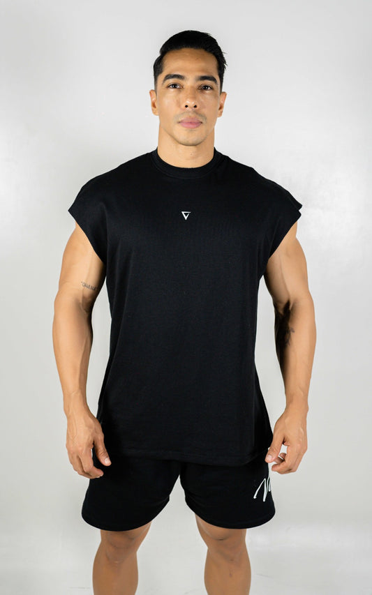 Camisilla Thank Negra